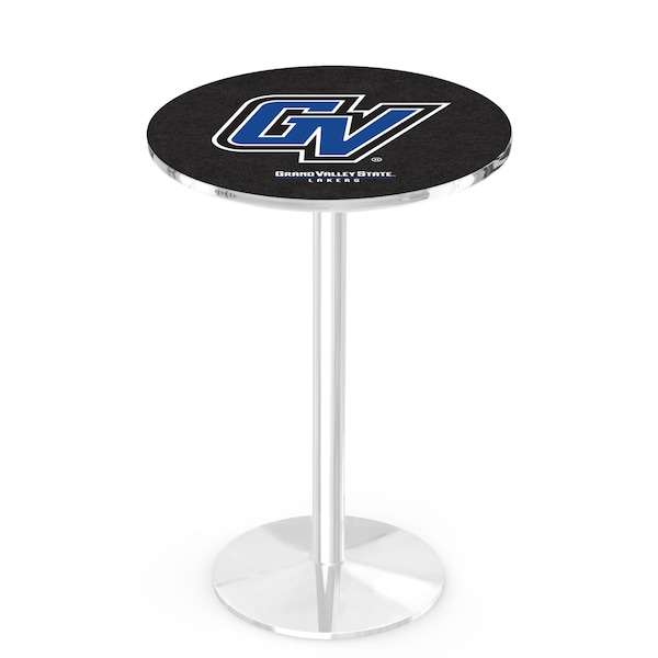 42" Chrome Grand Valley State Pub Table